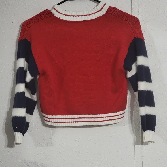 Tommy Hilfiger - Kids Logo Cardigan Girls Size 6 / 7 - Picture 2 of 3